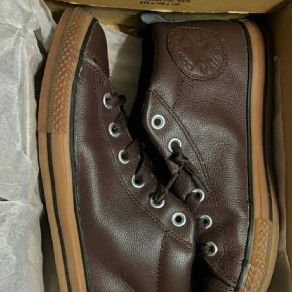 Converse Chuck Taylor All Star Street Mid Burnt Umber 645197c Size 6Y